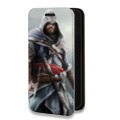 Дизайнерский горизонтальный чехол-книжка для Huawei Honor 50 Assassins Creed
