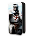 Дизайнерский горизонтальный чехол-книжка для Huawei Mate 10 Assassins Creed