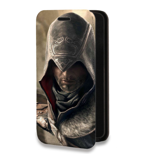 Дизайнерский горизонтальный чехол-книжка для ZTE Blade A601 Assassins Creed