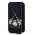 Дизайнерский горизонтальный чехол-книжка для Huawei Honor 30i Assassins Creed