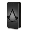 Дизайнерский горизонтальный чехол-книжка для Huawei P40 Lite E Assassins Creed