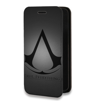 Дизайнерский горизонтальный чехол-книжка для Huawei Nova Lite (2017) Assassins Creed (на заказ)