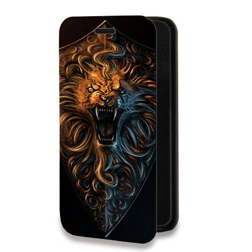 Дизайнерский горизонтальный чехол-книжка для Iphone 12 Pro Dark souls
