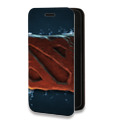 Дизайнерский горизонтальный чехол-книжка для Iphone 14 Pro Max Dota 2