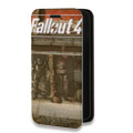 Дизайнерский горизонтальный чехол-книжка для Iphone 7 Plus / 8 Plus Fallout