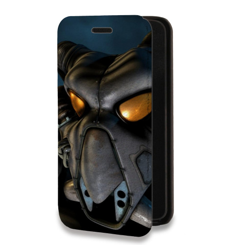 Дизайнерский горизонтальный чехол-книжка для Iphone 14 Pro Max Fallout