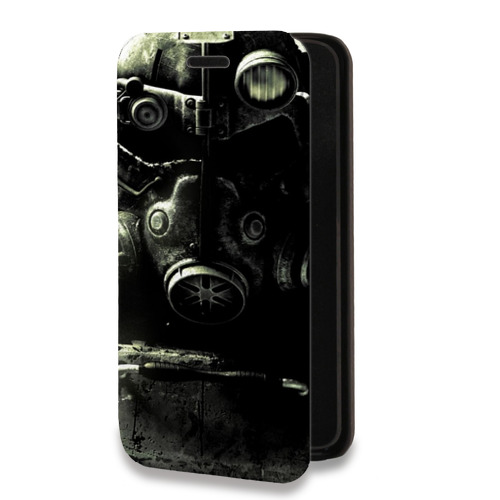 Дизайнерский горизонтальный чехол-книжка для Iphone 13 Pro Max Fallout