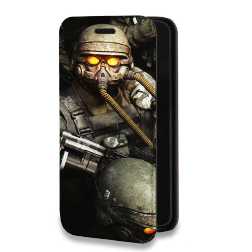 Дизайнерский горизонтальный чехол-книжка для Iphone 6/6s Fallout