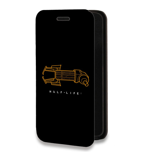 Дизайнерский горизонтальный чехол-книжка для Samsung Galaxy A50 Half life