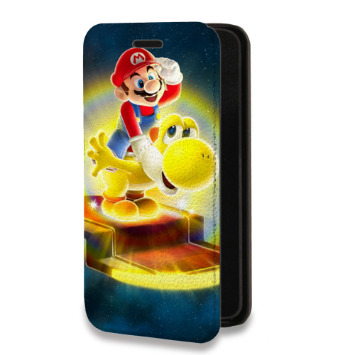 Дизайнерский горизонтальный чехол-книжка для Nokia 2.4 Mario