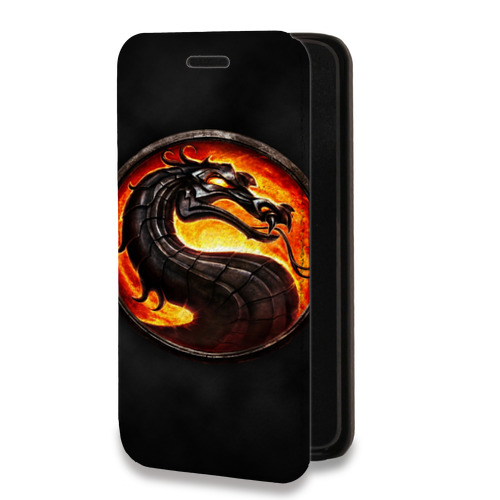 Дизайнерский горизонтальный чехол-книжка для Samsung Galaxy S10 Mortal Combat