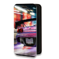 Дизайнерский горизонтальный чехол-книжка для Realme 3 Pro Need for speed