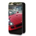 Дизайнерский горизонтальный чехол-книжка для Iphone 12 Pro Need for speed