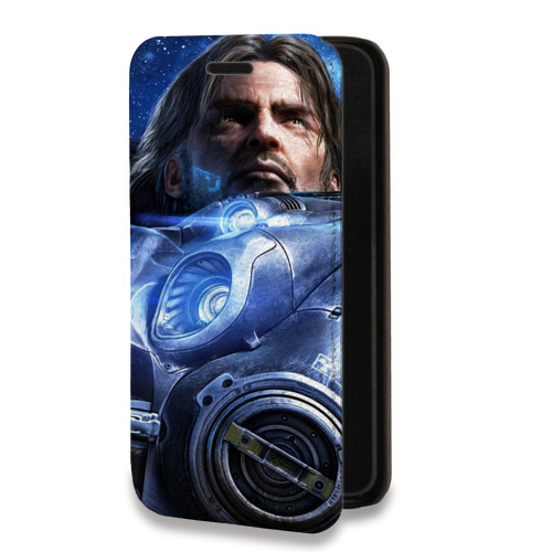 Дизайнерский горизонтальный чехол-книжка для Samsung Galaxy A52 Starcraft
