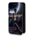 Дизайнерский горизонтальный чехол-книжка для Samsung Galaxy S10 Starcraft