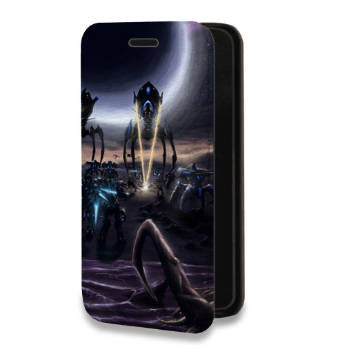 Дизайнерский горизонтальный чехол-книжка для Samsung Galaxy S10 Starcraft