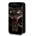 Дизайнерский горизонтальный чехол-книжка для Iphone 11 Pro Max Witcher