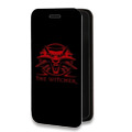 Дизайнерский горизонтальный чехол-книжка для Iphone 14 Pro Max Witcher