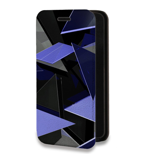 Дизайнерский горизонтальный чехол-книжка для Iphone 14 Pro Стеклянная яркость