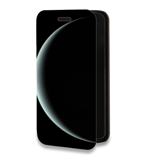 Дизайнерский горизонтальный чехол-книжка для Iphone 12 Pro Тайны космоса