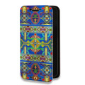 Дизайнерский горизонтальный чехол-книжка для Iphone 14 Pro Тибетские искусства