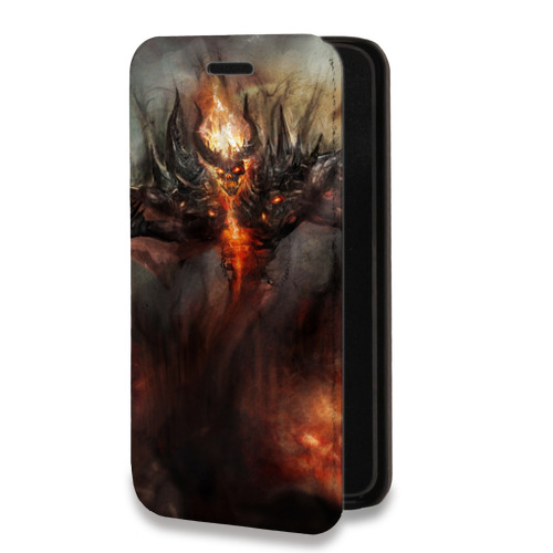 Дизайнерский горизонтальный чехол-книжка для Iphone 14 Pro Max Dota 2