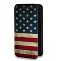 Дизайнерский горизонтальный чехол-книжка для Realme C11 Флаг США