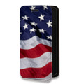 Дизайнерский горизонтальный чехол-книжка для Samsung Galaxy S20 FE Флаг США