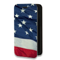 Дизайнерский горизонтальный чехол-книжка для Realme 7 Флаг США