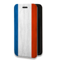 Дизайнерский горизонтальный чехол-книжка для Huawei P40 Pro Флаг Франции
