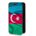 Дизайнерский горизонтальный чехол-книжка для ZUK Z2 Флаг Азербайджана