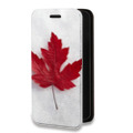 Дизайнерский горизонтальный чехол-книжка для Huawei Honor 20 Флаг Канады