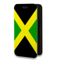 Дизайнерский горизонтальный чехол-книжка для Google Pixel 6 Флаг Ямайки