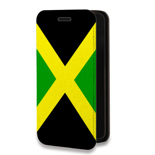 Дизайнерский горизонтальный чехол-книжка для Samsung Galaxy S10 Флаг Ямайки