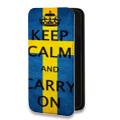 Дизайнерский горизонтальный чехол-книжка для Samsung Galaxy S10 Lite Флаг Швеции