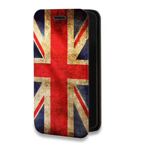 Дизайнерский горизонтальный чехол-книжка для Iphone 13 Pro Флаг Британии