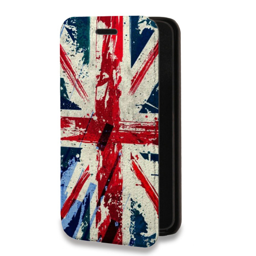 Дизайнерский горизонтальный чехол-книжка для Realme 6 Pro Флаг Британии