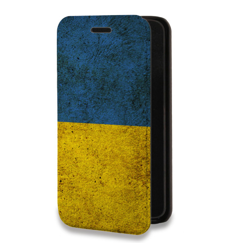 Дизайнерский горизонтальный чехол-книжка для Huawei Honor 10i Флаг Украины