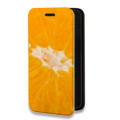 Дизайнерский горизонтальный чехол-книжка для Nokia X10 Апельсины