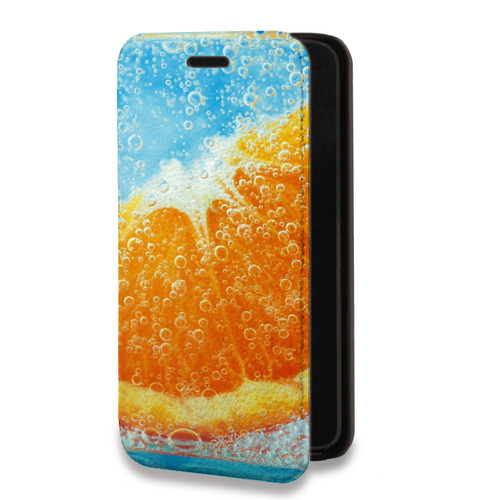 Дизайнерский горизонтальный чехол-книжка для Samsung Galaxy S20 FE Апельсины