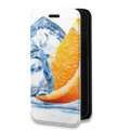 Дизайнерский горизонтальный чехол-книжка для ASUS ZenFone 7 Апельсины