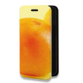 Дизайнерский горизонтальный чехол-книжка для Realme C11 Апельсины