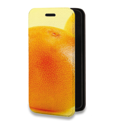 Дизайнерский горизонтальный чехол-книжка для Huawei Mate 10 Pro Апельсины