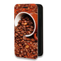 Дизайнерский горизонтальный чехол-книжка для Nokia 2.2 Кофе напиток