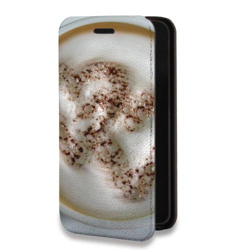 Дизайнерский горизонтальный чехол-книжка для Iphone 11 Pro Кофе напиток