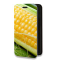 Дизайнерский горизонтальный чехол-книжка для Realme 6 Pro Кукуруза