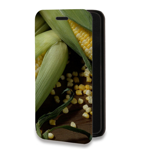 Дизайнерский горизонтальный чехол-книжка для Nokia G10 Кукуруза