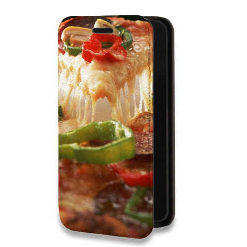 Дизайнерский горизонтальный чехол-книжка для Xiaomi RedMi Note 8 Pro Пицца