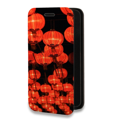 Дизайнерский горизонтальный чехол-книжка для Iphone 12 Pro Китайский Новый Год