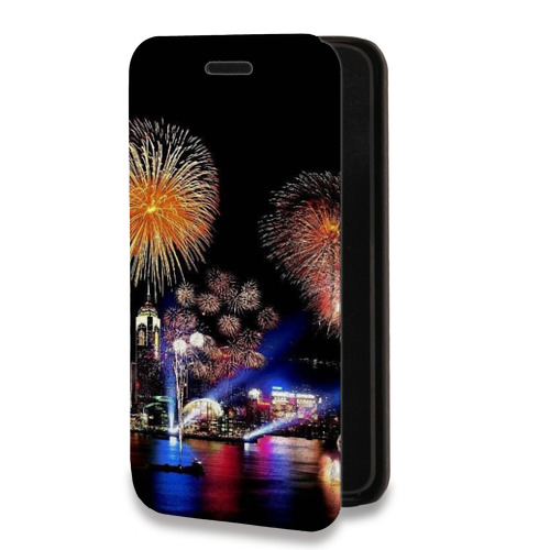 Дизайнерский горизонтальный чехол-книжка для Iphone 11 Pro Китайский Новый Год